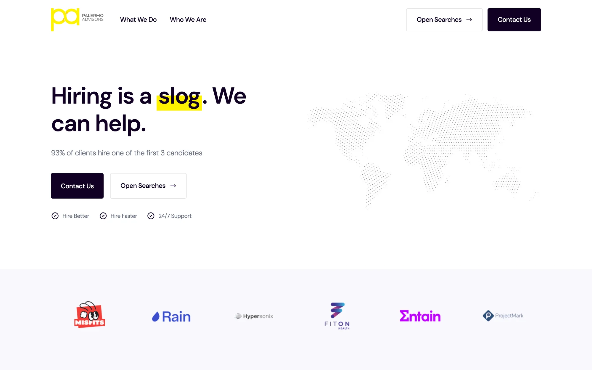 Palermo Advisors screenshot